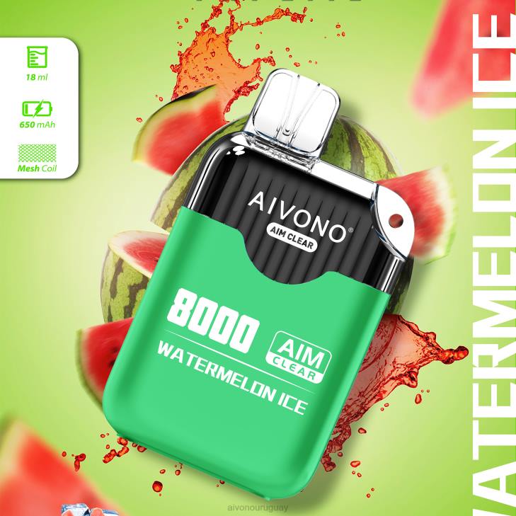 Aivono Uruguay - Aivono AIM CLEAR 8000 hielo de sandia 6066204