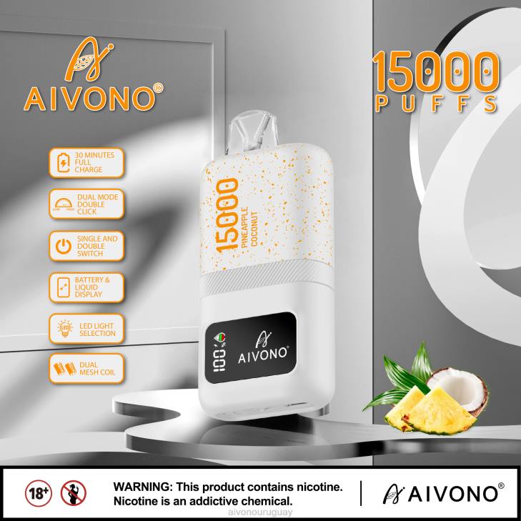 Aivono Uruguay - Aivono AIM magic 15000 coco piña 606672