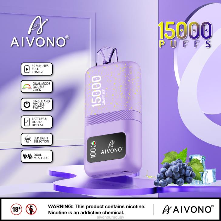Aivono Uruguay - Aivono AIM magic 15000 hielo de uva 606660