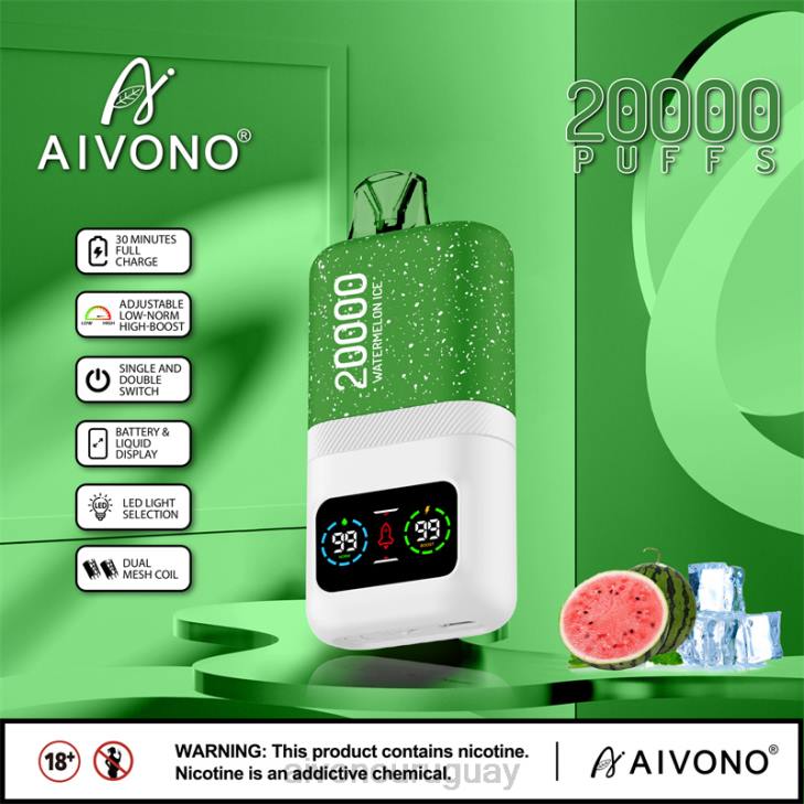 Aivono Uruguay - Aivono AIM magic 20000 hielo de sandia 606675
