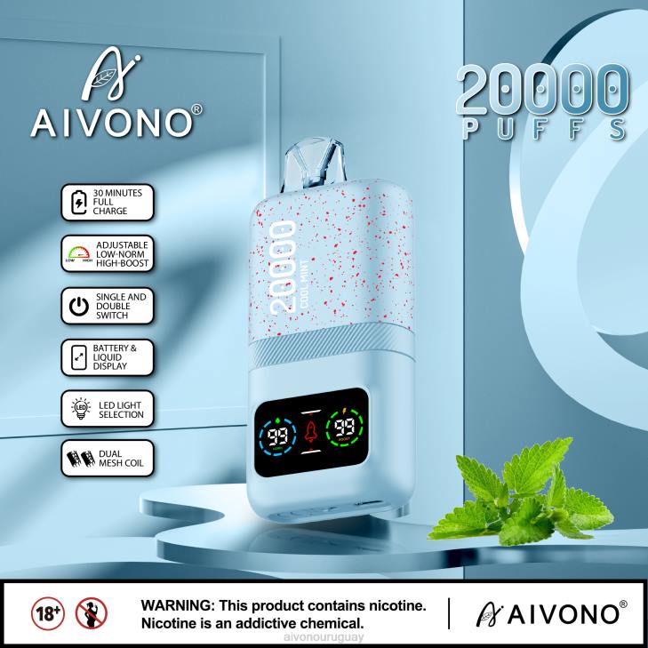 Aivono Uruguay - Aivono AIM magic 20000 menta fresca 606684