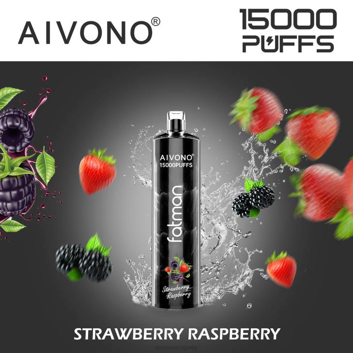 Aivono Uruguay - Aivono FATMAN 15000 frambuesa fresa 606615