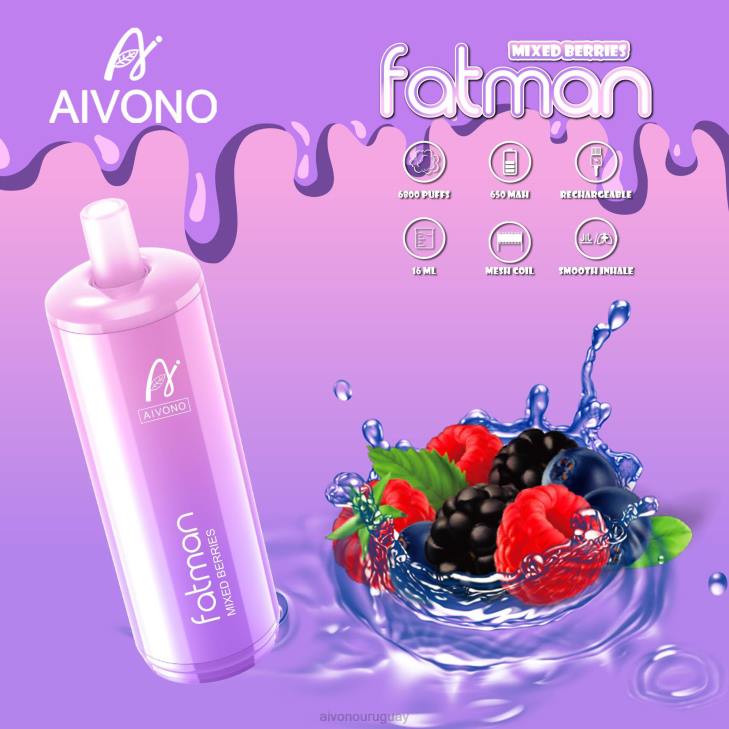 Aivono Uruguay - Aivono FATMAN 6800 bayas mixtas 606627