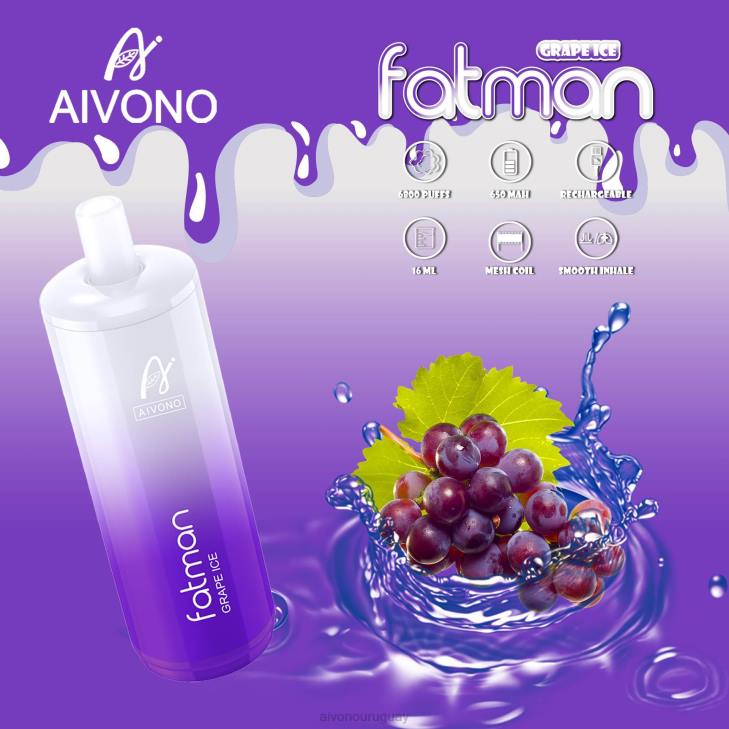 Aivono Uruguay - Aivono FATMAN 6800 hielo de uva 606624