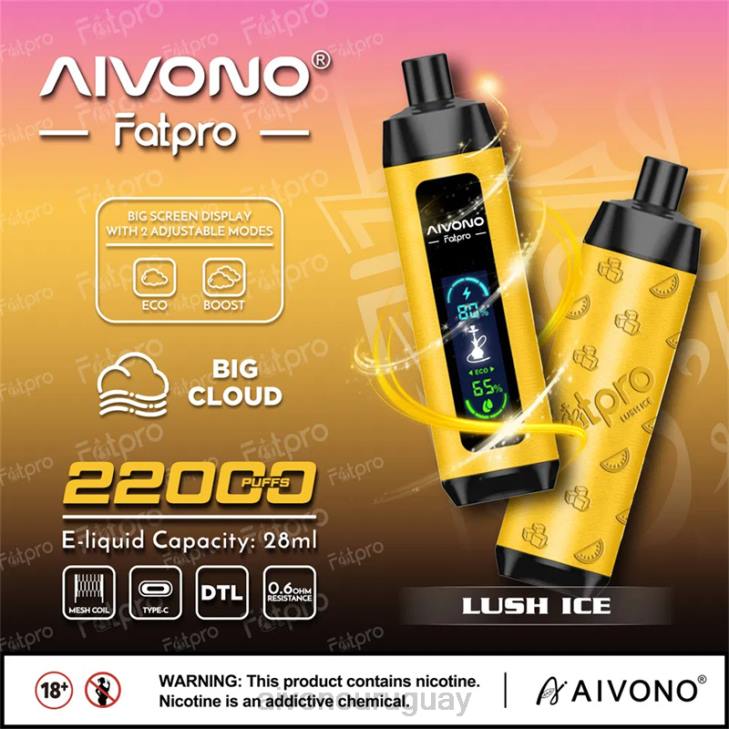 Aivono Uruguay - Aivono Fatpro 22000 hielo exuberante 60663