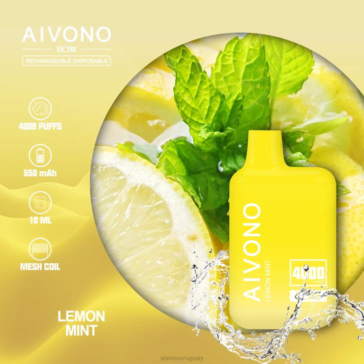 Aivono Vape - Aivono AIM BOXX 4000 menta limon 6066230