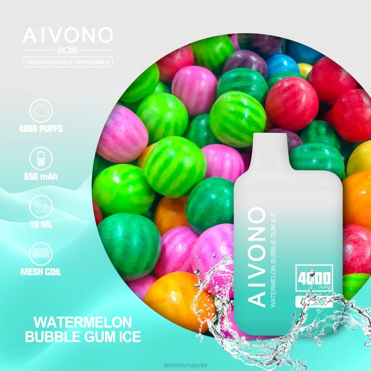 Aivono Vape - Aivono AIM BOXX 4000 sandía chicle hielo 6066227