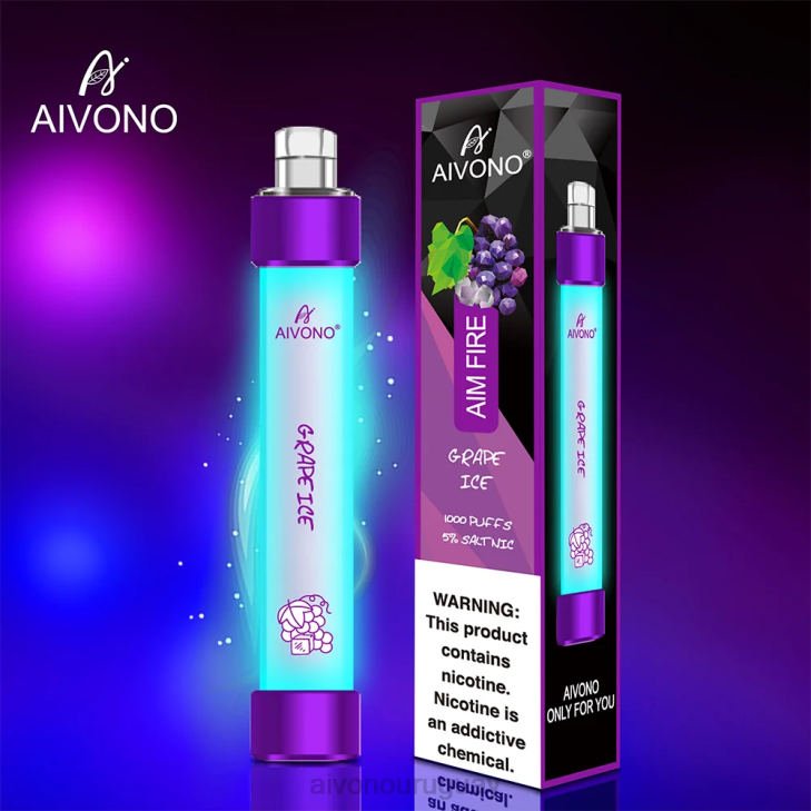 Aivono Vape - Aivono AIM FIRE 1000 hielo de uva 6066329