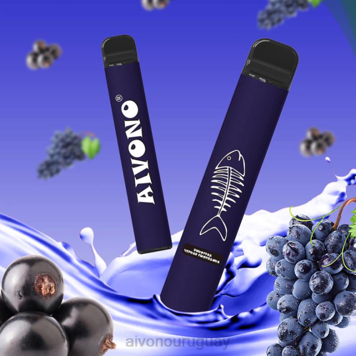 Aivono Vape - Aivono AIM FISHBONE 600 grosella negra de uva 6066284
