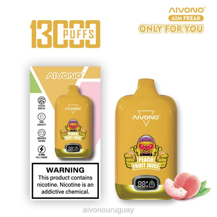 Aivono Vape - Aivono AIM FREAK 13000 jugo de durazno 6066245