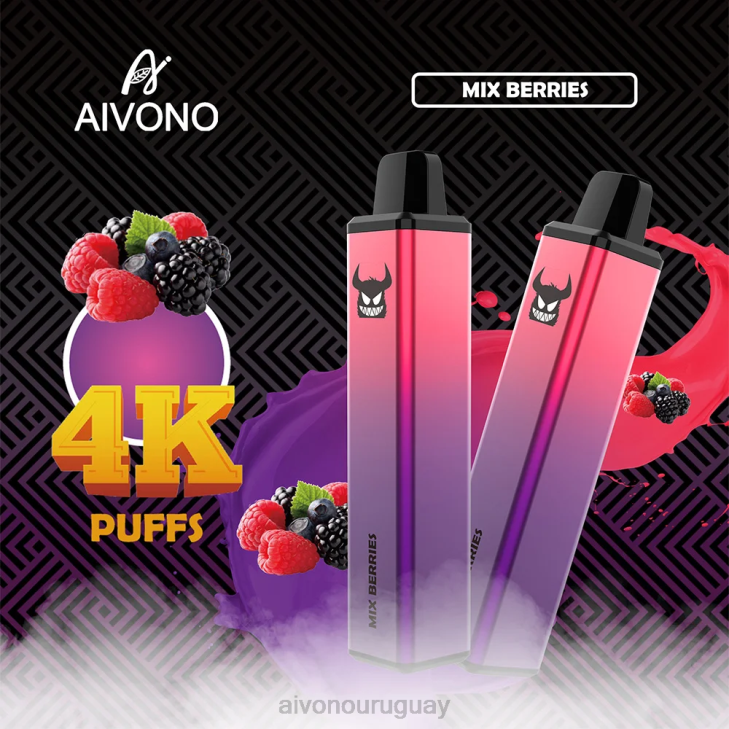 Aivono Vape - Aivono AIM FREAK 4000 bayas mixtas 6066260
