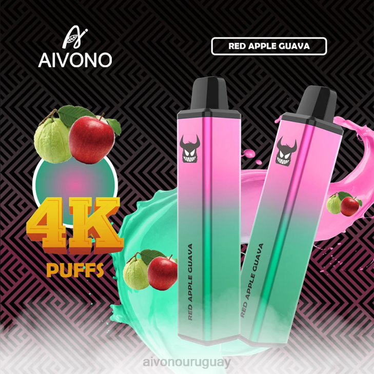 Aivono Vape - Aivono AIM FREAK 4000 guayaba manzana roja 6066257