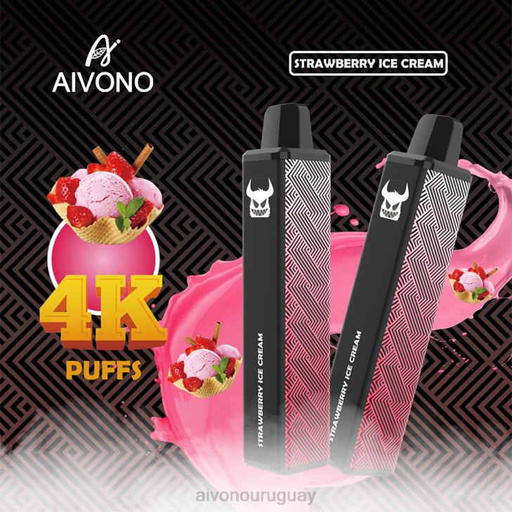 Aivono Vape - Aivono AIM FREAK 4000 helado de fresa 6066263