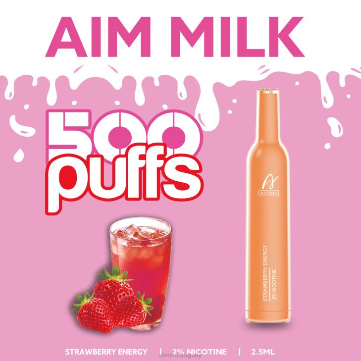 Aivono Vape - Aivono AIM MILK 500 energía fresa 6066266