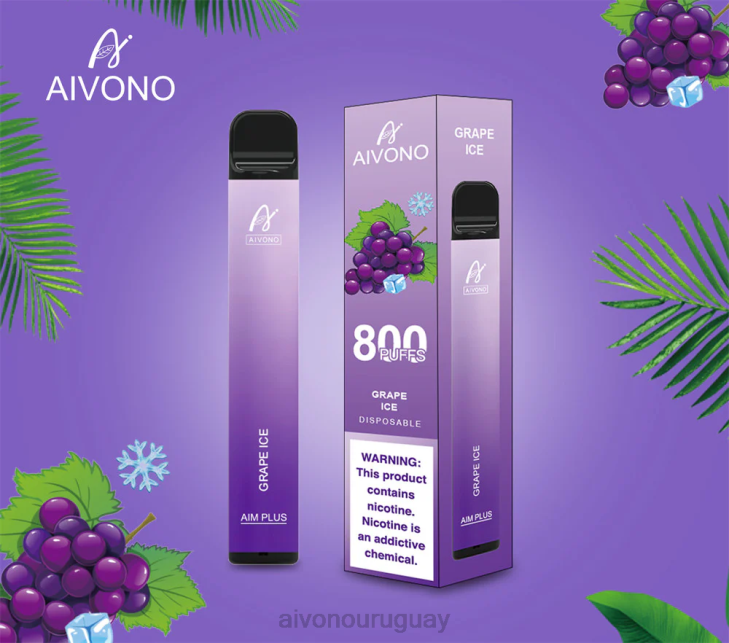 Aivono Vape - Aivono AIM PLUS 800 hielo de uva 6066179