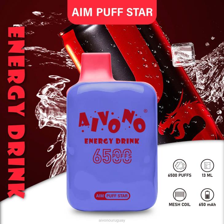 Aivono Vape - Aivono AIM PUFF STAR 6500 bebida energética 6066293