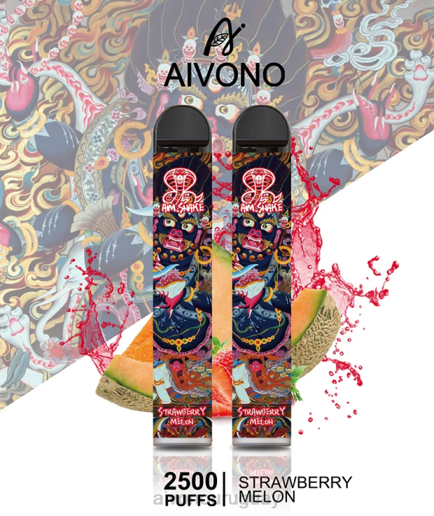 Aivono Vape - Aivono AIM SNAKE 2500 melón fresa 6066320