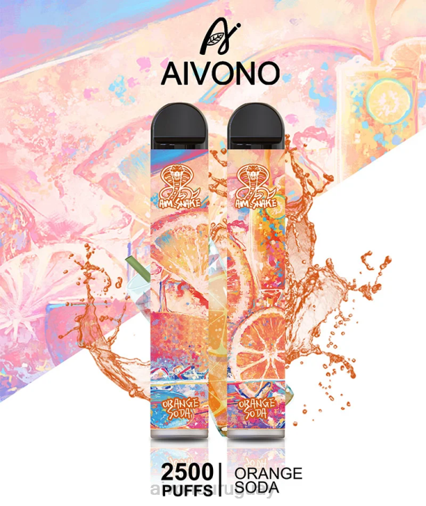 Aivono Vape - Aivono AIM SNAKE 2500 refresco de naranja 6066314