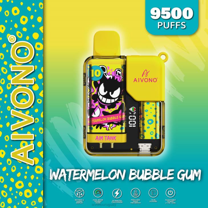 Aivono Vape - Aivono AIM TANK 9500 chicle de sandía 606644
