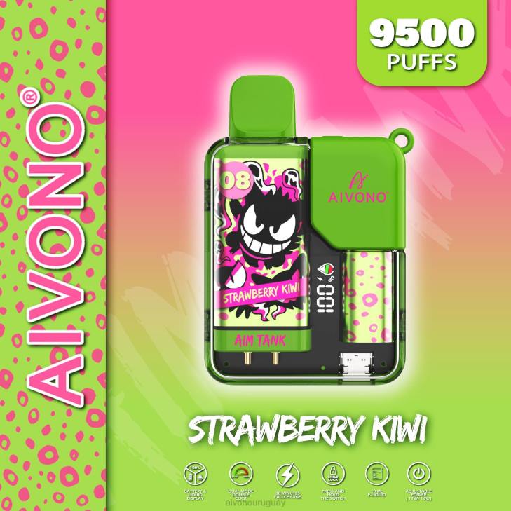 Aivono Vape - Aivono AIM TANK 9500 kiwi fresa 606647