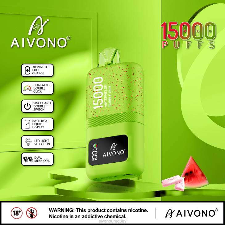 Aivono Vape - Aivono AIM magic 15000 chicle de sandía 606665