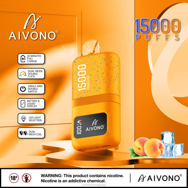 Aivono Vape - Aivono AIM magic 15000 hielo de durazno 606659