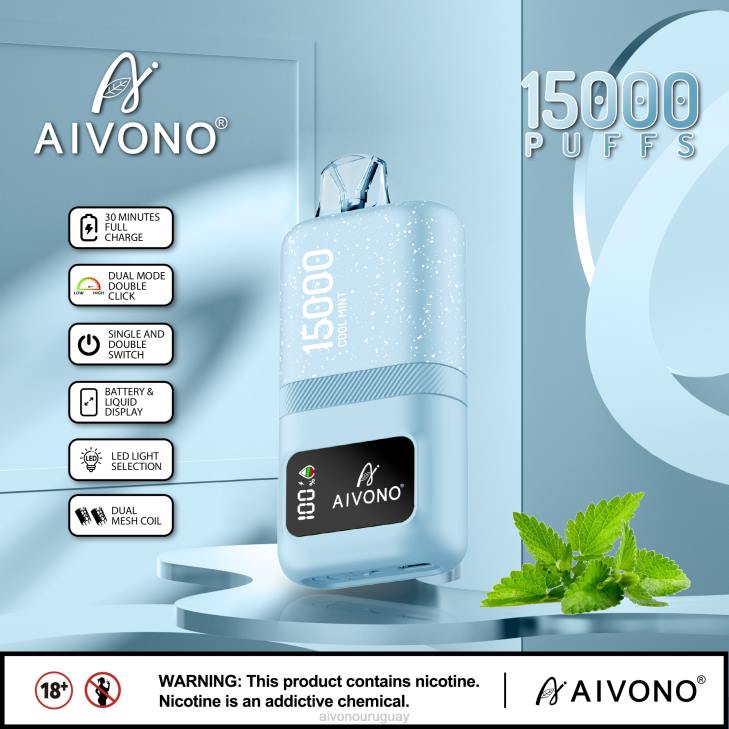 Aivono Vape - Aivono AIM magic 15000 menta fresca 606662