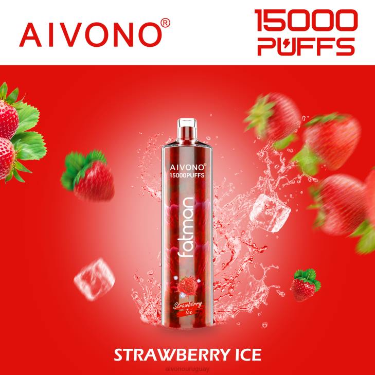 Aivono Vape - Aivono FATMAN 15000 hielo de fresa 606611