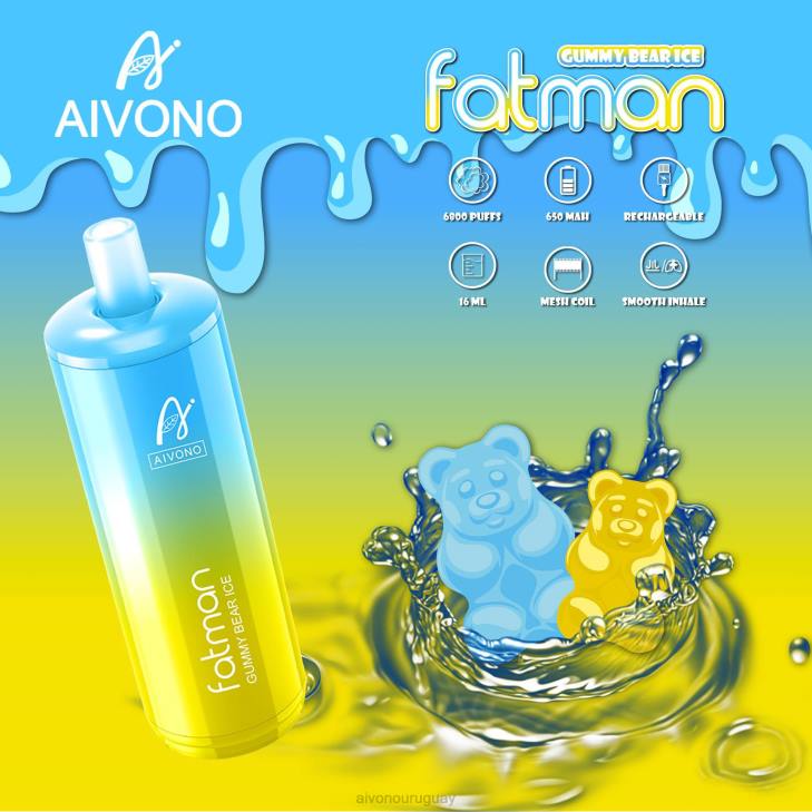 Aivono Vape - Aivono FATMAN 6800 hielo de osito de goma 606632