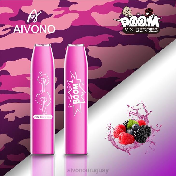 Aivono Vape Uruguay - Aivono AIM BOOM 600 bayas mixtas 6066361