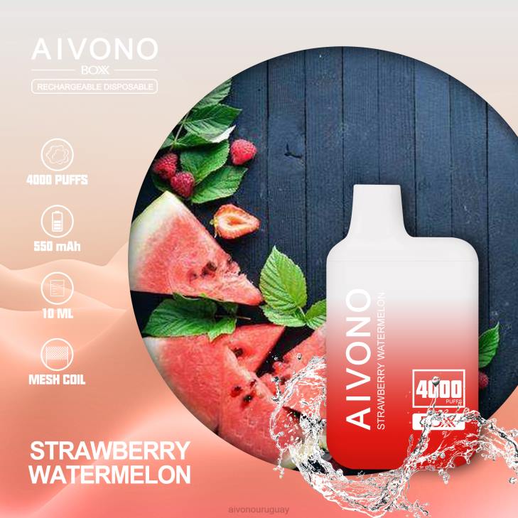 Aivono Vape Uruguay - Aivono AIM BOXX 4000 sandia fresa 6066214