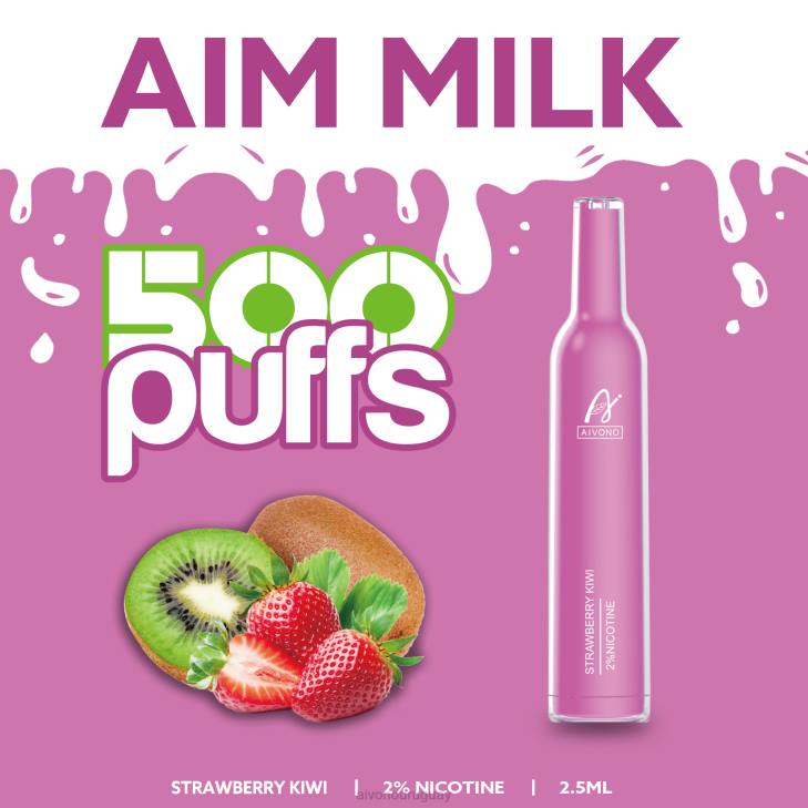 Aivono Vape Uruguay - Aivono AIM MILK 500 kiwi fresa 6066271
