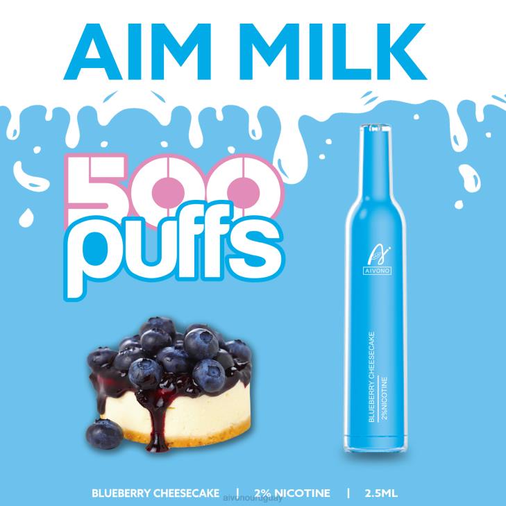 Aivono Vape Uruguay - Aivono AIM MILK 500 pastel de queso con arándanos 6066274