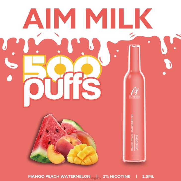Aivono Vape Uruguay - Aivono AIM MILK 500 sandia mango durazno 6066268