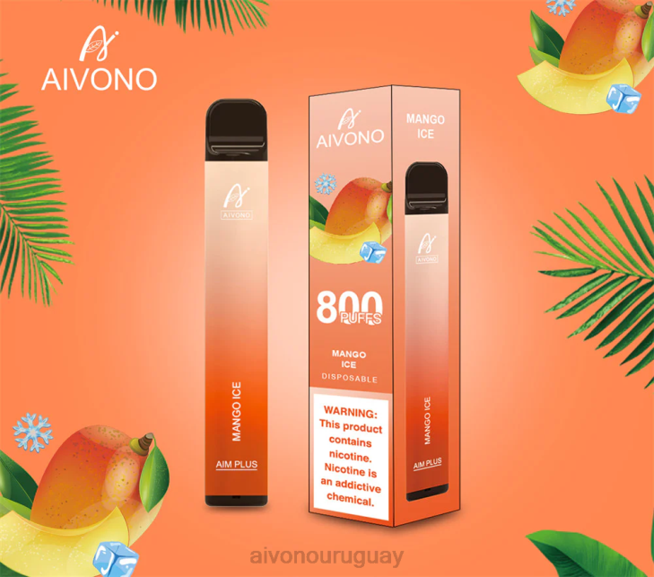 Aivono Vape Uruguay - Aivono AIM PLUS 800 hielo de mango 6066184