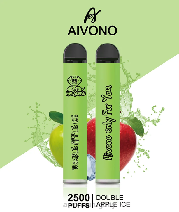 Aivono Vape Uruguay - Aivono AIM SNAKE 2500 doble hielo de manzana 6066304