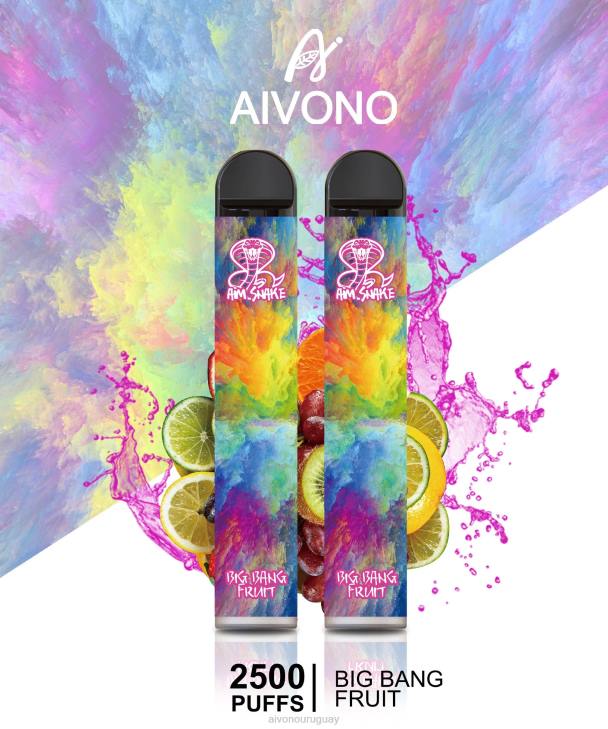 Aivono Vape Uruguay - Aivono AIM SNAKE 2500 fruta del big bang 6066322