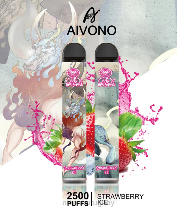Aivono Vape Uruguay - Aivono AIM SNAKE 2500 hielo de fresa 6066319