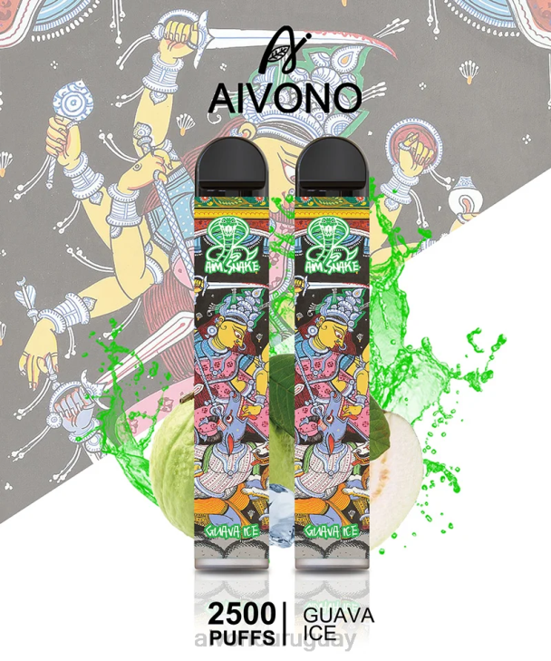 Aivono Vape Uruguay - Aivono AIM SNAKE 2500 hielo de guayaba 6066307