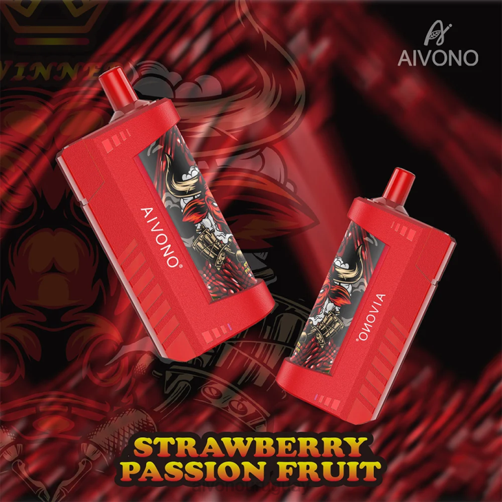 Aivono Vape Uruguay - Aivono AIM WINNER 5000 fruta de la pasión fresa 6066130