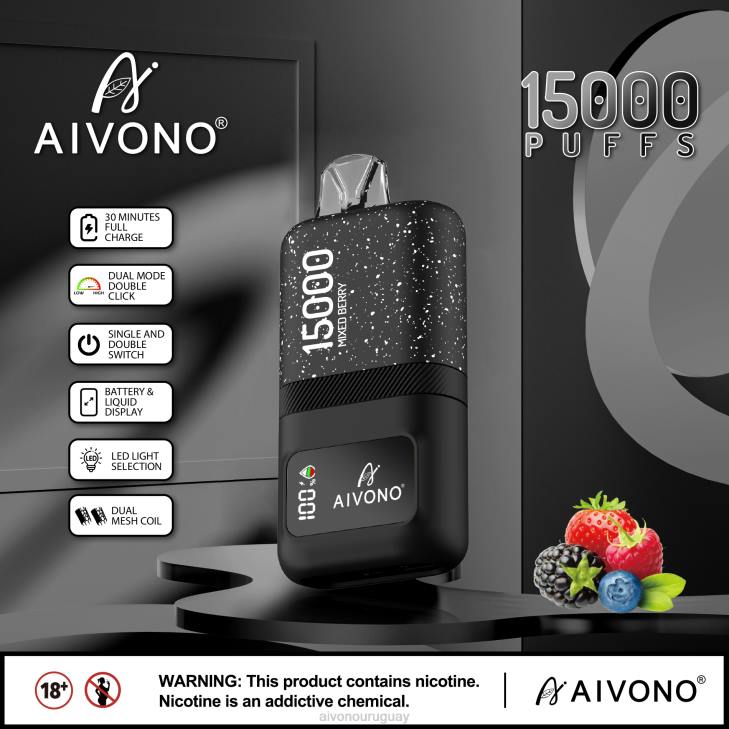 Aivono Vape Uruguay - Aivono AIM magic 15000 bayas mixtas 606667
