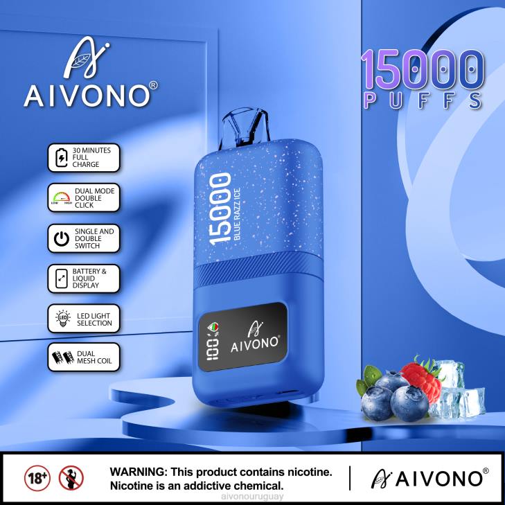 Aivono Vape Uruguay - Aivono AIM magic 15000 hielo azul 606664