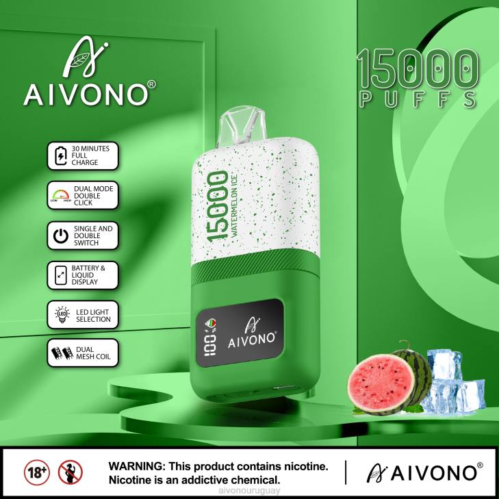 Aivono Vape Uruguay - Aivono AIM magic 15000 hielo de sandia 606670