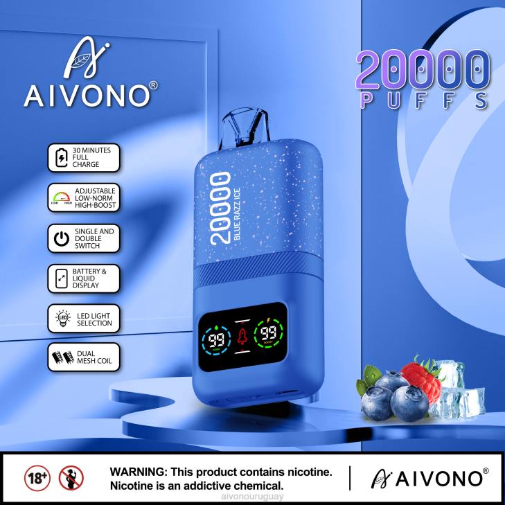 Aivono Vape Uruguay - Aivono AIM magic 20000 hielo azul 606679