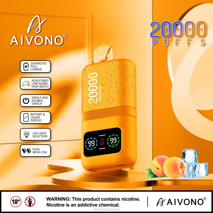 Aivono Vape Uruguay - Aivono AIM magic 20000 hielo de durazno 606685