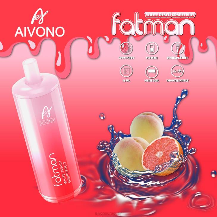 Aivono Vape Uruguay - Aivono FATMAN 6800 pomelo 606625