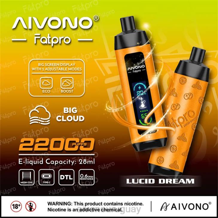 Aivono Vape Uruguay - Aivono Fatpro 22000 sueño lúcido 60667