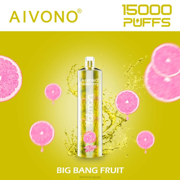 Aivono Vape Uruguay - Aivono FATMAN 15000 fruta del big bang 606616