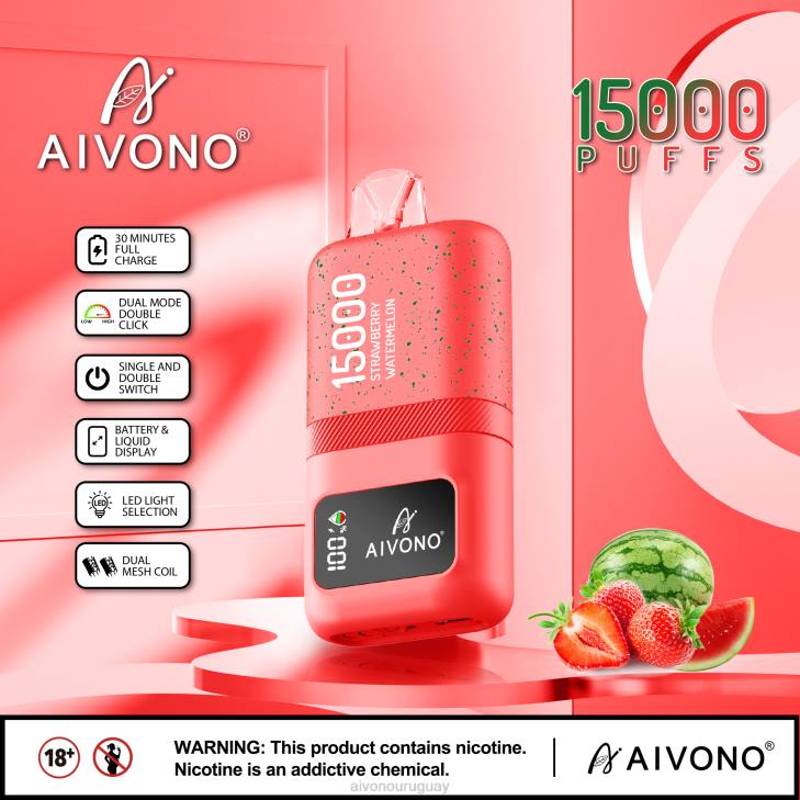Aivono Vape Uruguay - Aivono AIM magic 15000 sandia fresa 606658