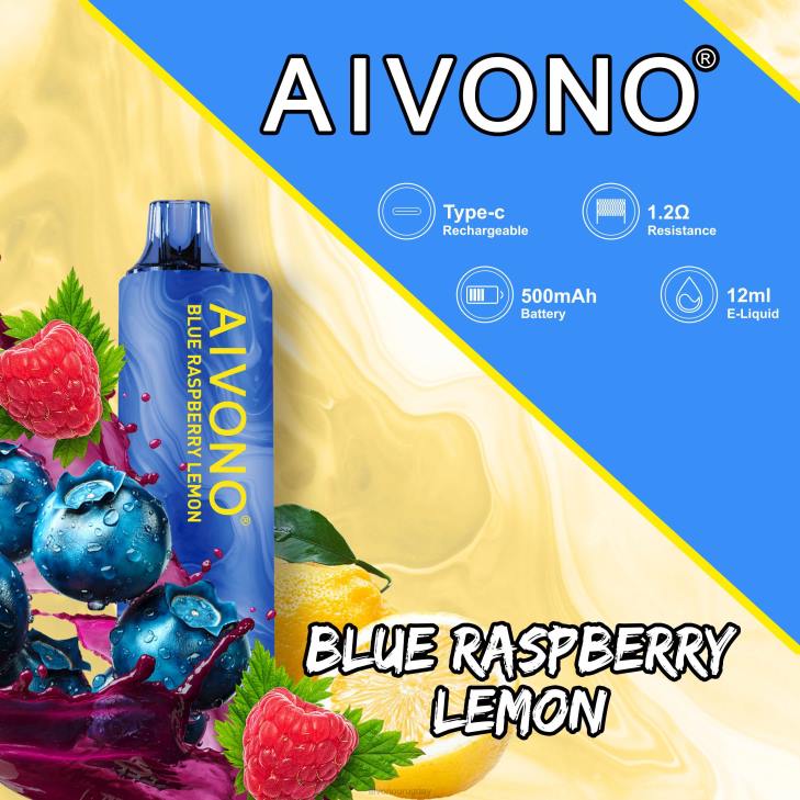 Aivono Vape Uruguay - Aivono AIM GUN 7000 arándano frambuesa limón 6066109